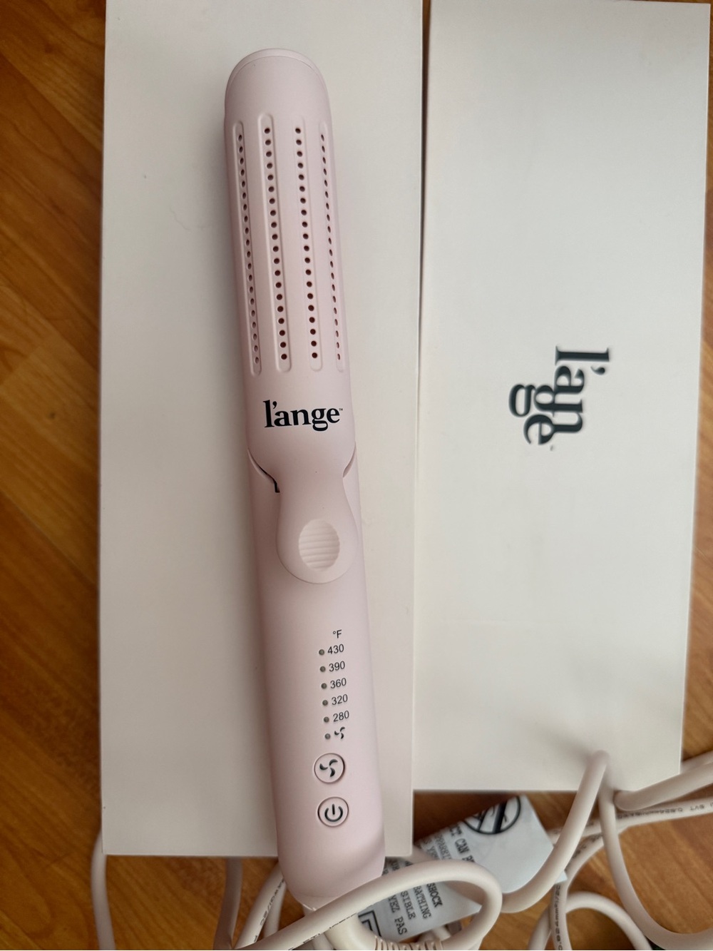 L’ange hair straightener/ hair blower